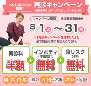 再診キャンペーン